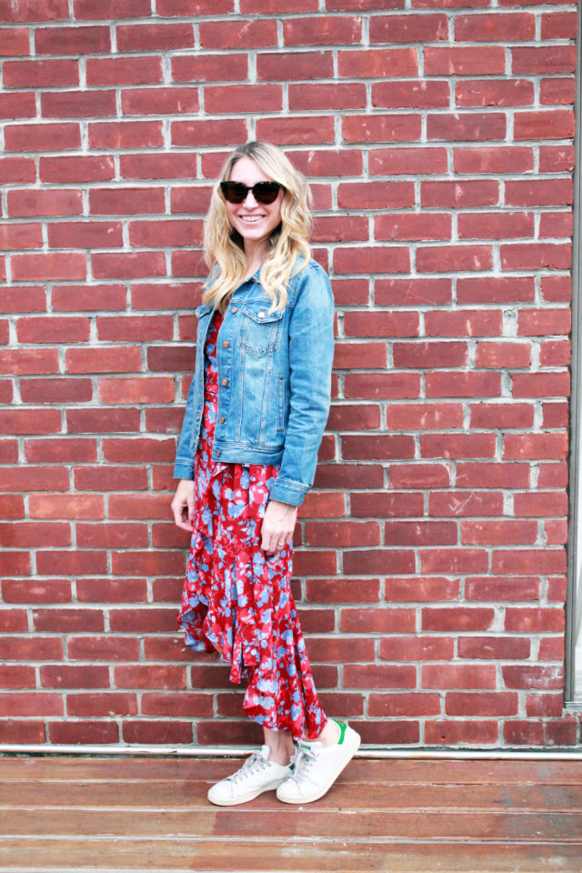 how to style a wrap dress