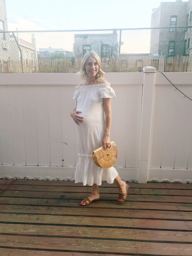 what I wore the first week of August 2019, summer maternity outfits